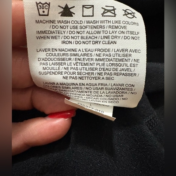 Woman’s Nike Pro Thermal Dri-FIT Long Sleeve Crew Top with Thumbholes. Size L - Picture 12 of 13